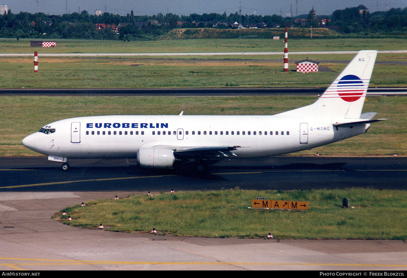 Aircraft Photo of G-MONG | Boeing 737-3Y0 | Euroberlin | AirHistory.net #411716