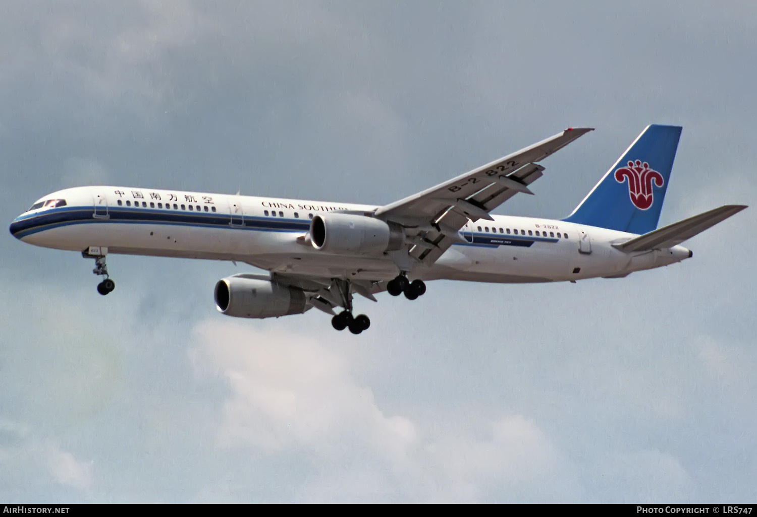 Aircraft Photo of B-2822 | Boeing 757-21B | China Southern Airlines | AirHistory.net #411740