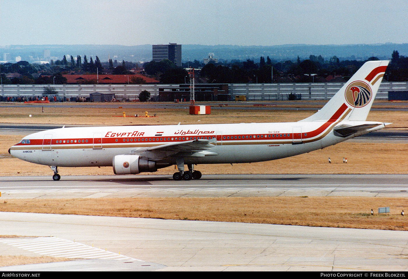 Aircraft Photo of SU-GAW | Airbus A300B4-622R | EgyptAir | AirHistory.net #411743