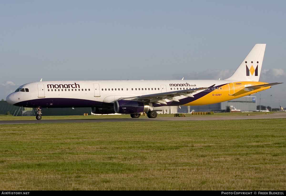 Aircraft Photo of G-OZBT | Airbus A321-231 | Monarch Airlines | AirHistory.net #411781