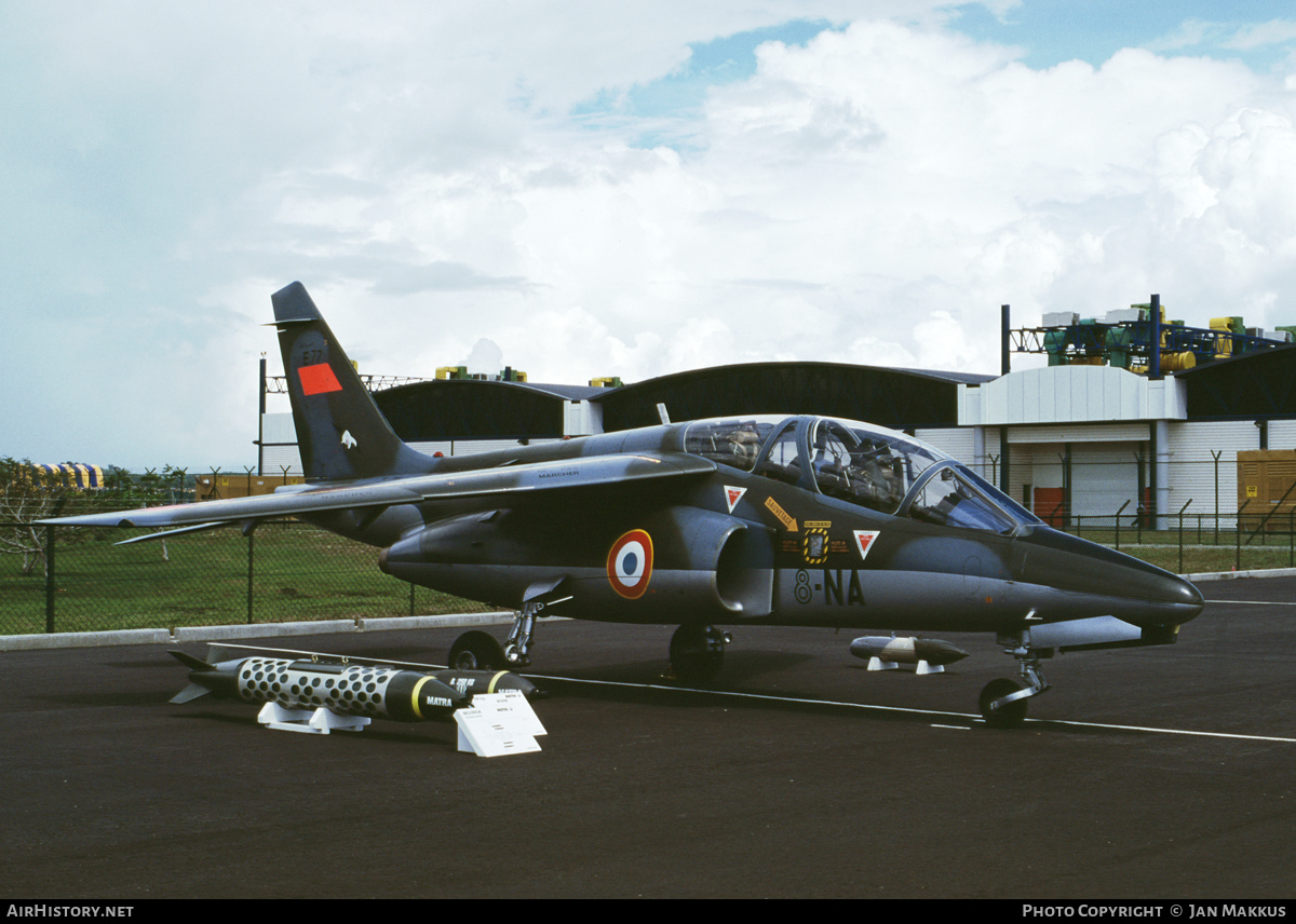 Aircraft Photo of E77 | Dassault-Dornier Alpha Jet E | France - Air Force | AirHistory.net #411782