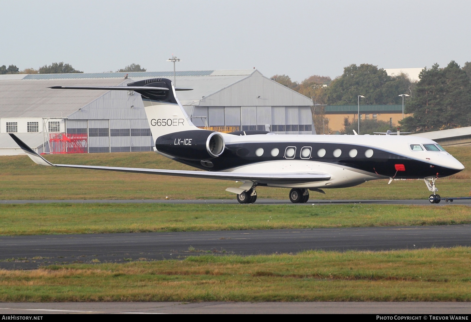 Aircraft Photo of LX-ICE | Gulfstream Aerospace G650ER (G-VI) | AirHistory.net #411786