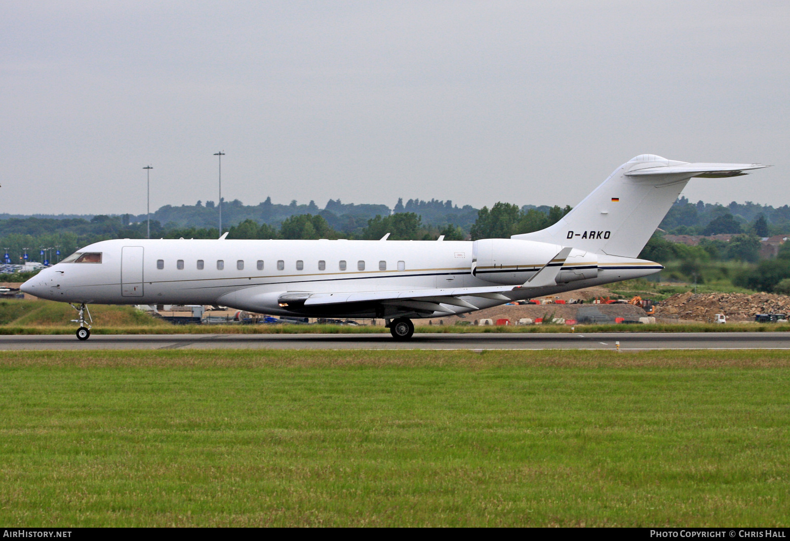 Aircraft Photo of D-ARKO | Bombardier Global Express (BD-700-1A10) | AirHistory.net #411790