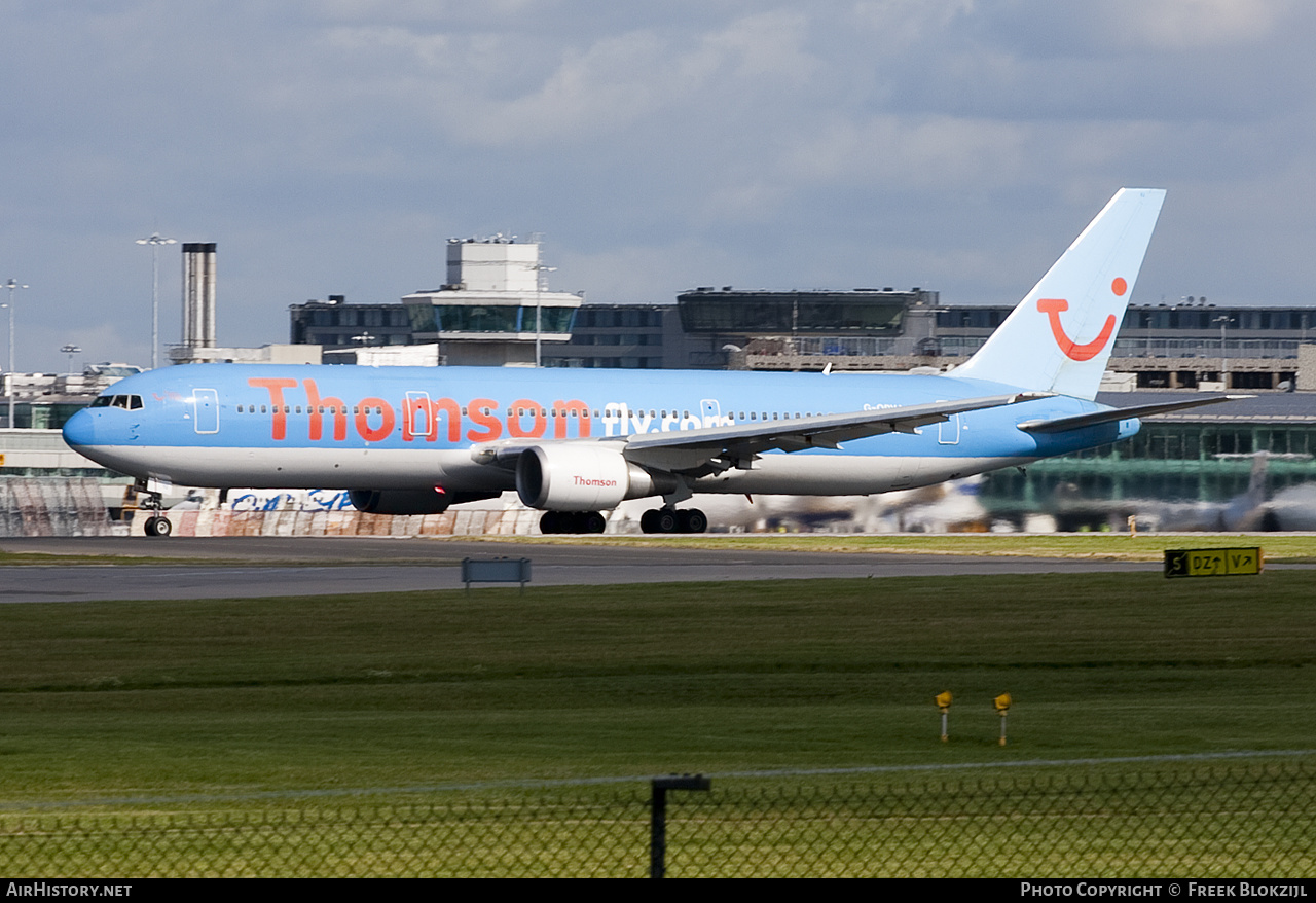 Aircraft Photo of G-OBYJ | Boeing 767-304/ER | Thomsonfly | AirHistory.net #411794