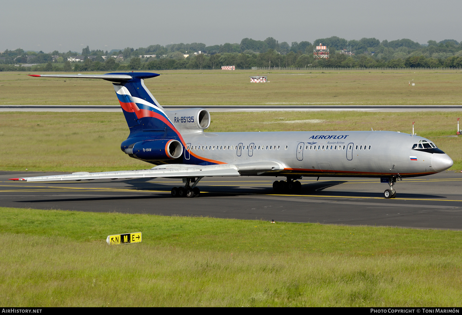 Aircraft Photo of RA-85135 | Tupolev Tu-154M | Aeroflot - Russian Airlines | AirHistory.net #411796