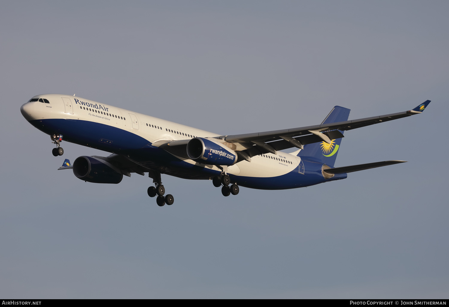 Aircraft Photo of 9XR-WP | Airbus A330-343 | RwandAir | AirHistory.net #411803