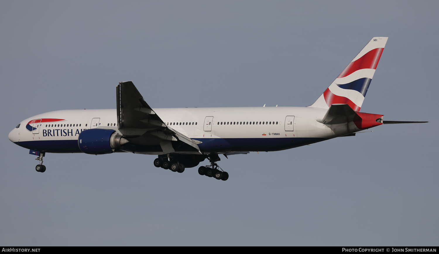 Aircraft Photo of G-YMMH | Boeing 777-236/ER | British Airways | AirHistory.net #411811