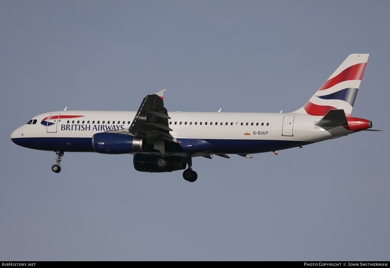 Aircraft Photo of G-EUUT | Airbus A320-232 | British Airways | AirHistory.net #411816