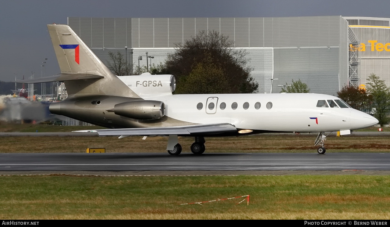Aircraft Photo of F-GPSA | Dassault Falcon 50 | AirHistory.net #411826