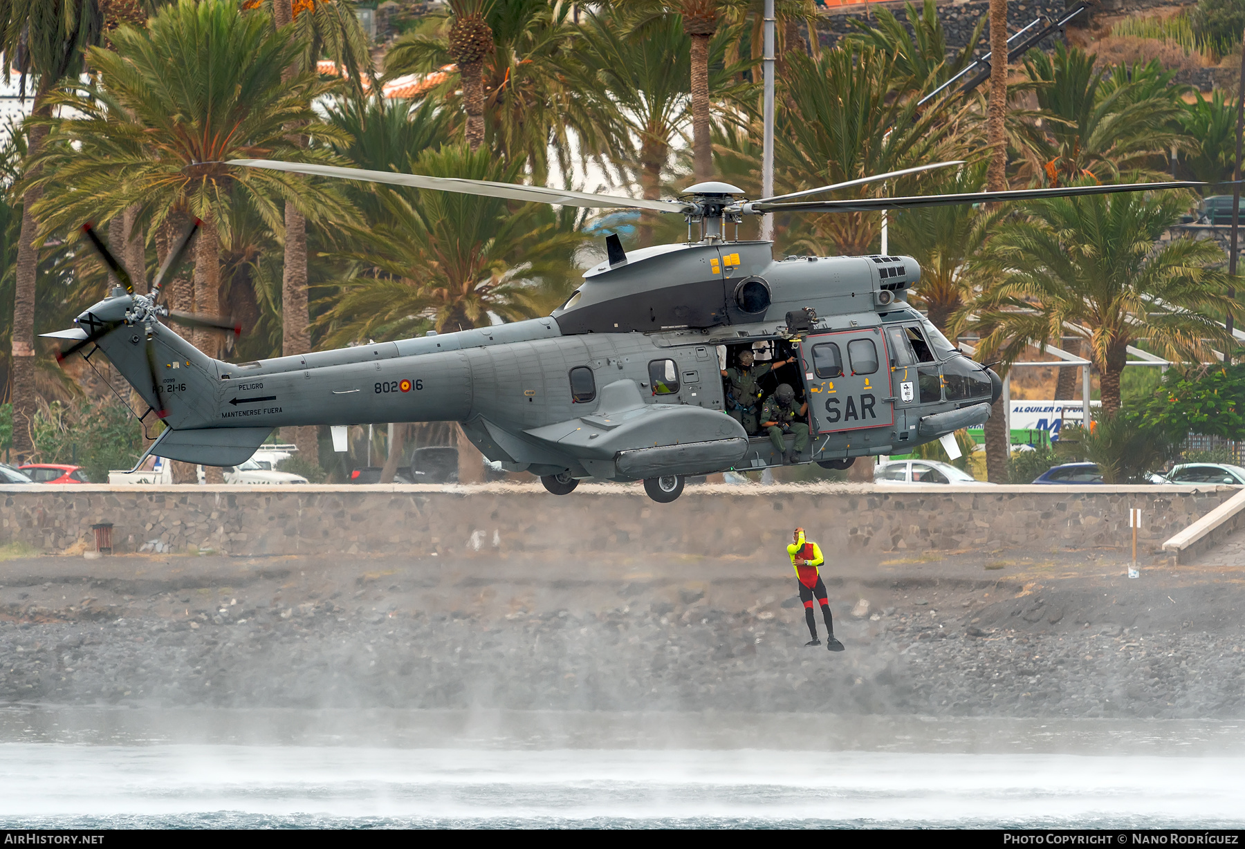 Aircraft Photo of HD.21-16 | Airbus Helicopters H-215M | Spain - Air Force | AirHistory.net #411835