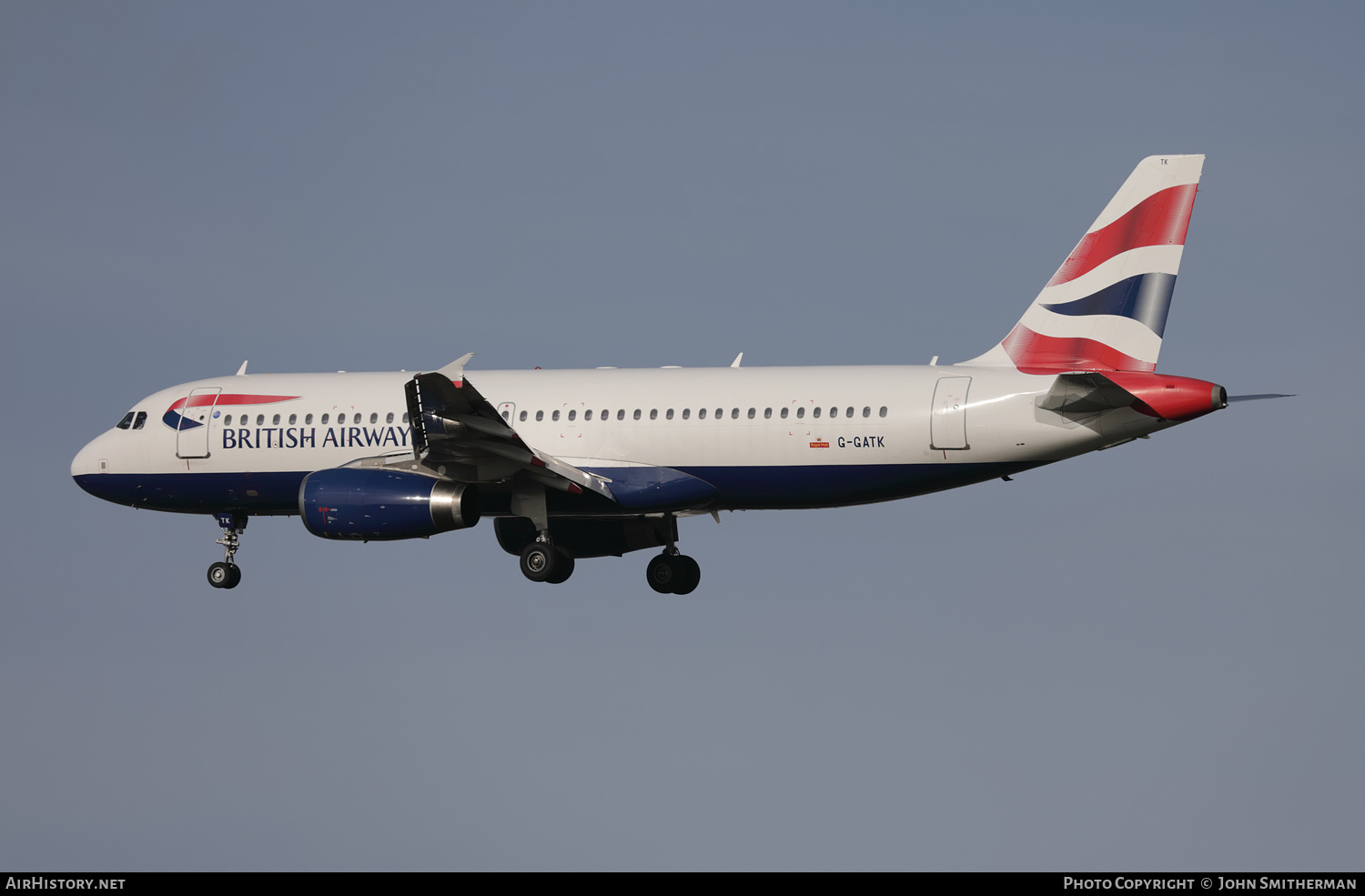 Aircraft Photo of G-GATK | Airbus A320-233 | British Airways | AirHistory.net #411865