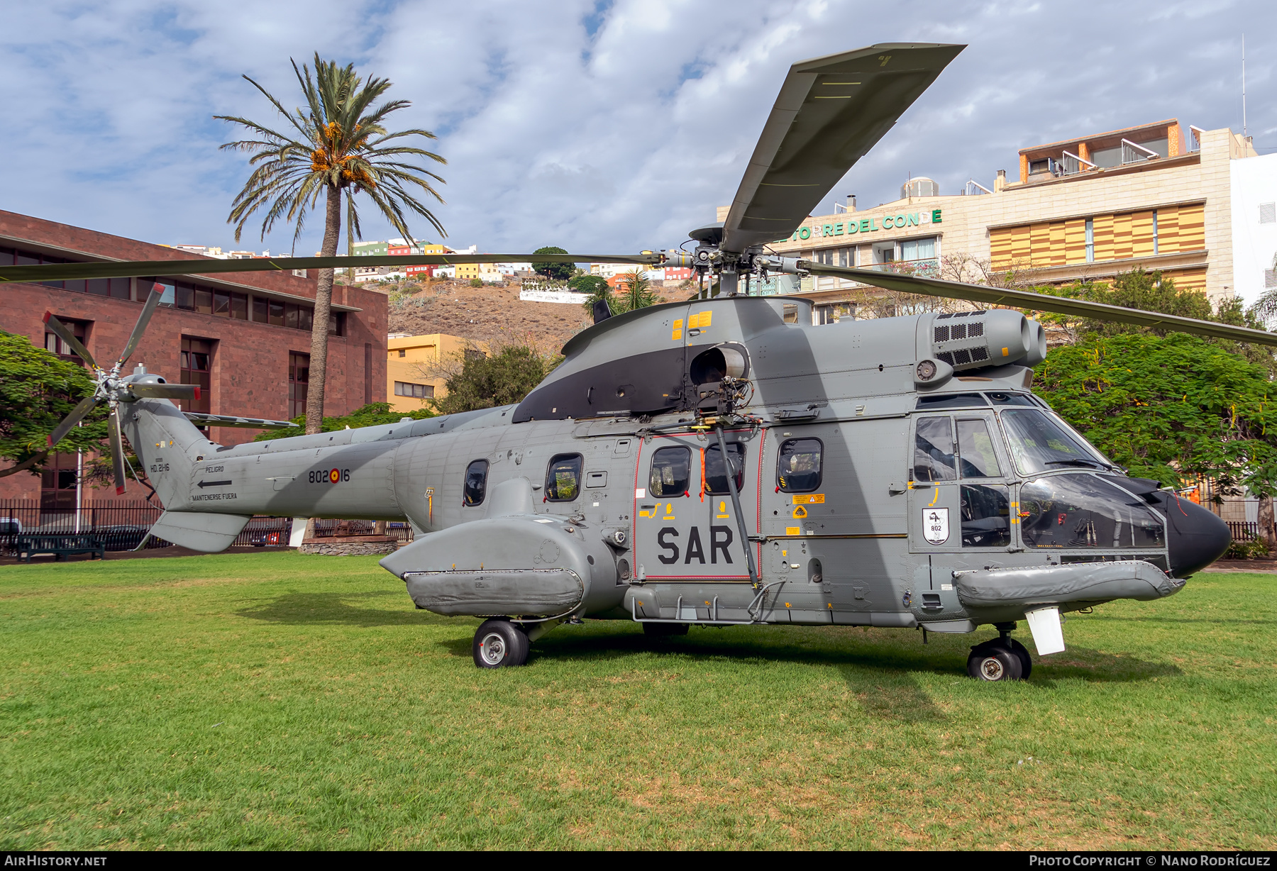 Aircraft Photo of HD.21-16 | Airbus Helicopters H-215M | Spain - Air Force | AirHistory.net #411904
