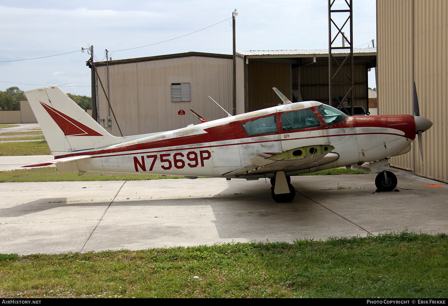 Aircraft Photo of N7569P | Piper PA-24-180 Comanche | AirHistory.net #411920