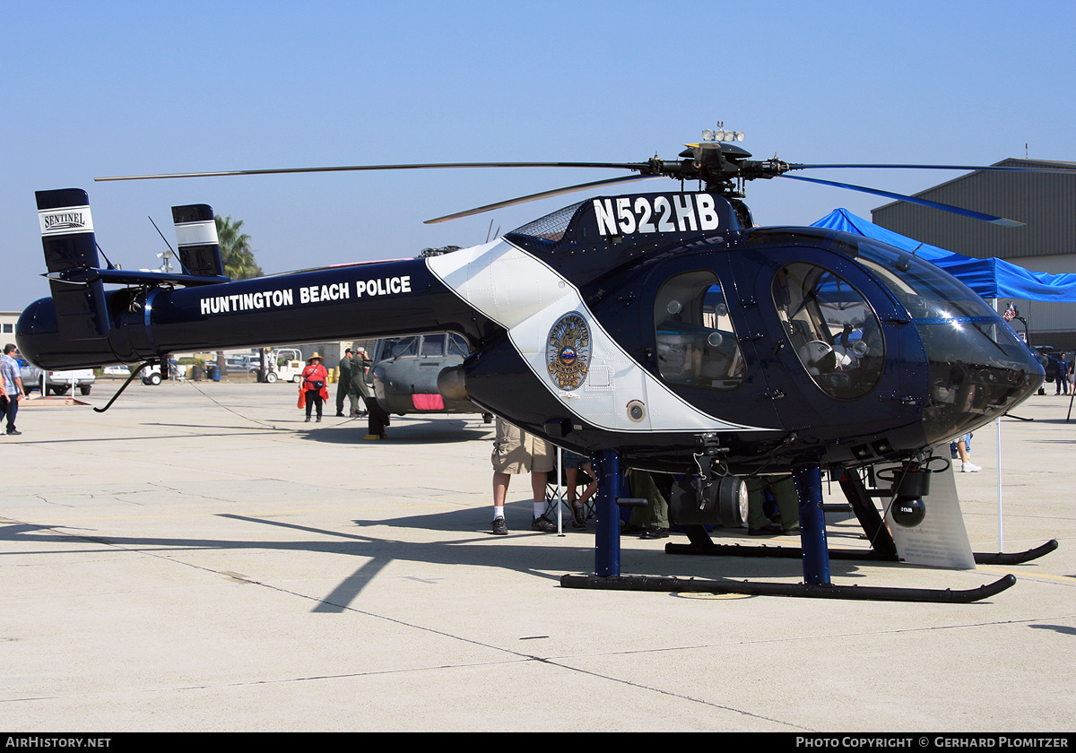 Aircraft Photo of N522HB | MD Helicopters MD-520N | Huntington Beach Police | AirHistory.net #411926