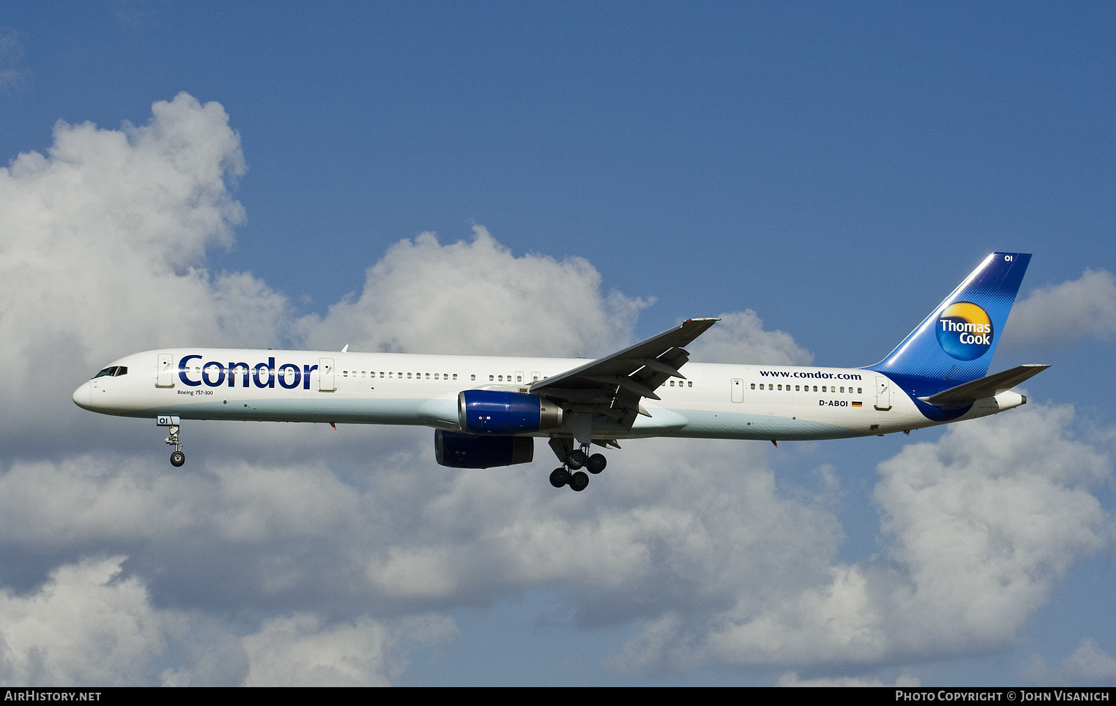 Aircraft Photo of D-ABOI | Boeing 757-330 | Condor Flugdienst | AirHistory.net #411945
