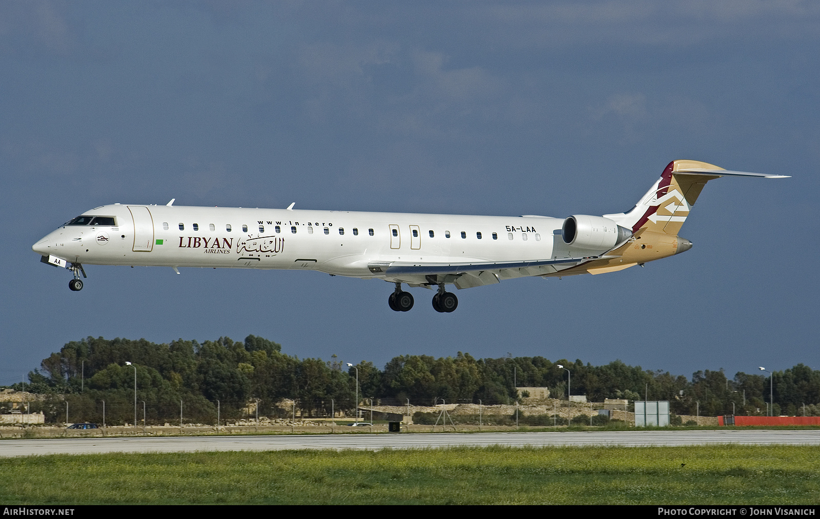 Aircraft Photo of 5A-LAA | Bombardier CRJ-900 (CL-600-2D24) | Libyan Airlines | AirHistory.net #411956
