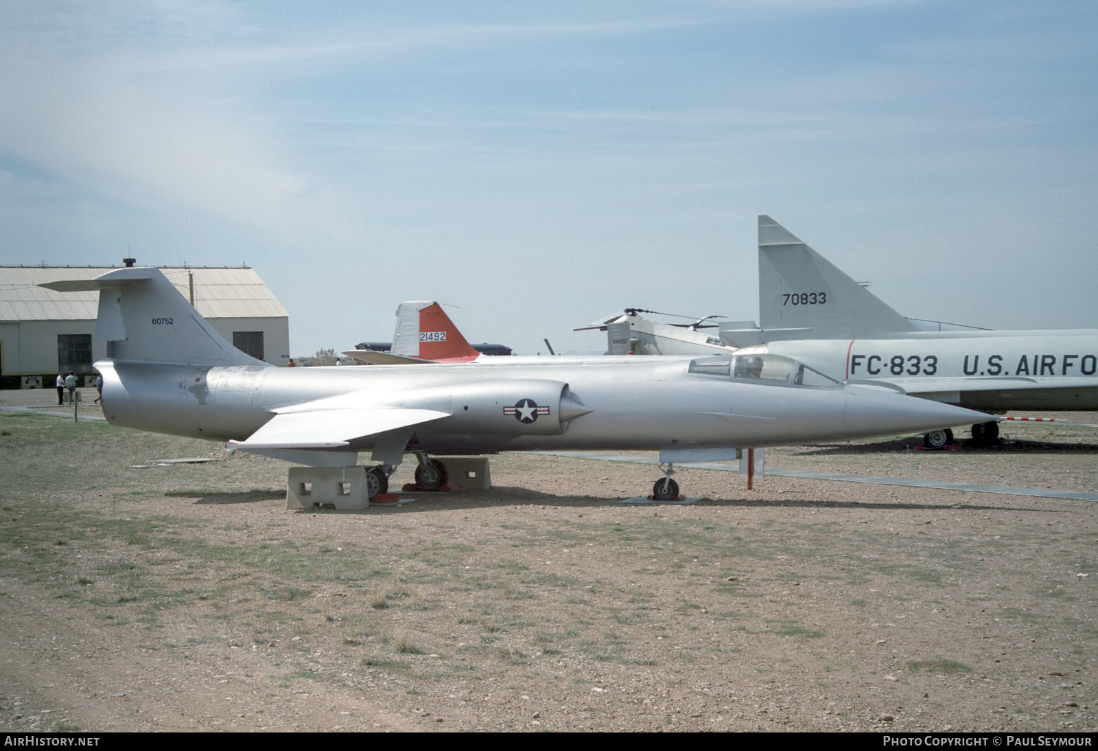 Aircraft Photo of 56-752 / 60752 | Lockheed F-104A Starfighter | USA - Air Force | AirHistory.net #411983
