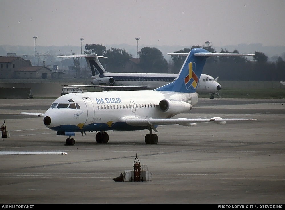 Aircraft Photo of F-BUTI | Fokker F28-1000 Fellowship | Air Sicilia | AirHistory.net #411991