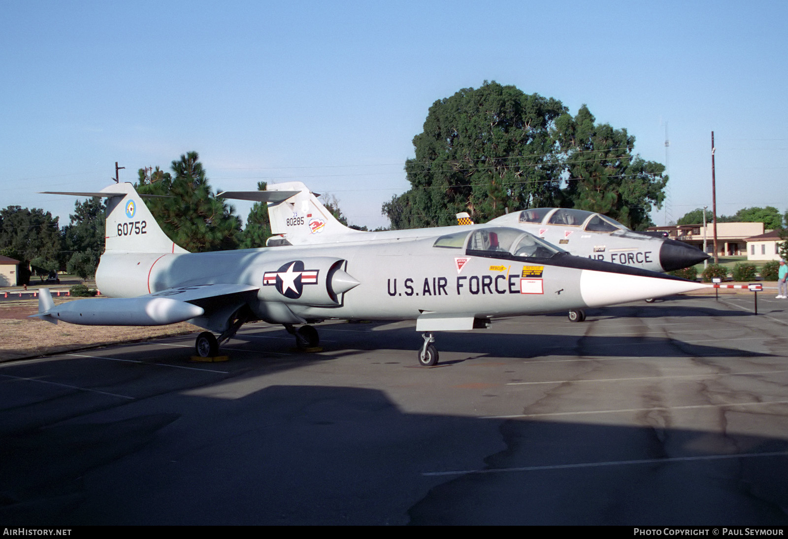 Aircraft Photo of 56-752 / 60752 | Lockheed F-104A Starfighter | USA - Air Force | AirHistory.net #412009
