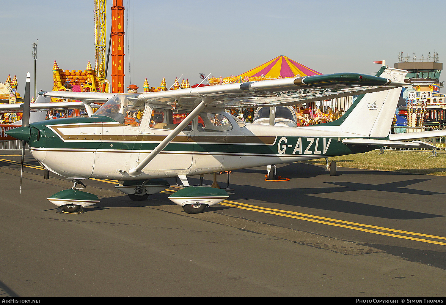 Aircraft Photo of G-AZLV | Cessna 172K | AirHistory.net #412013