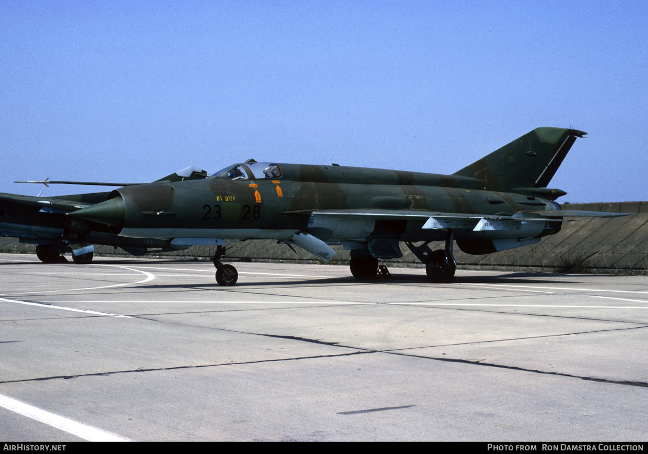 Aircraft Photo of 2328 | Mikoyan-Gurevich MiG-21MF | Germany - Air Force | AirHistory.net #412017