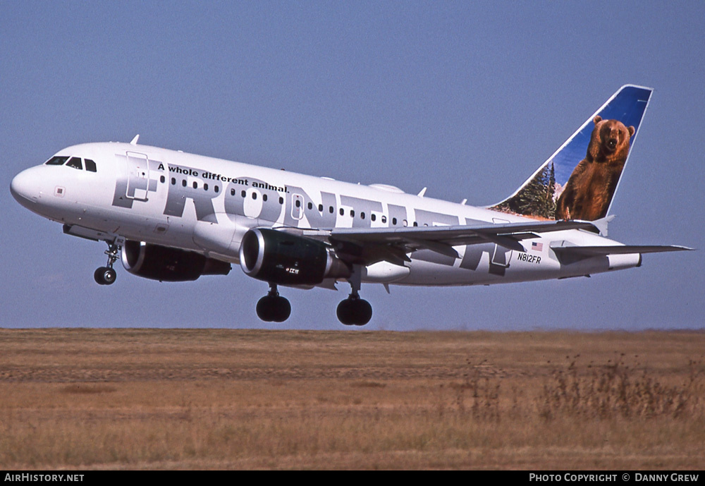 Aircraft Photo of N812FR | Airbus A318-111 | Frontier Airlines | AirHistory.net #412025