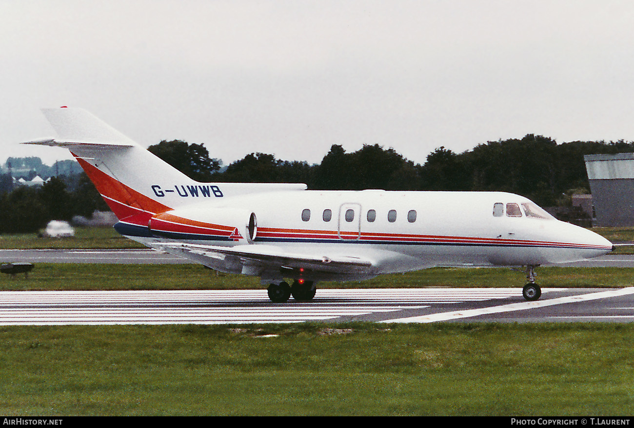 Aircraft Photo of G-UWWB | British Aerospace BAe-125-800B | British Aerospace | AirHistory.net #412031