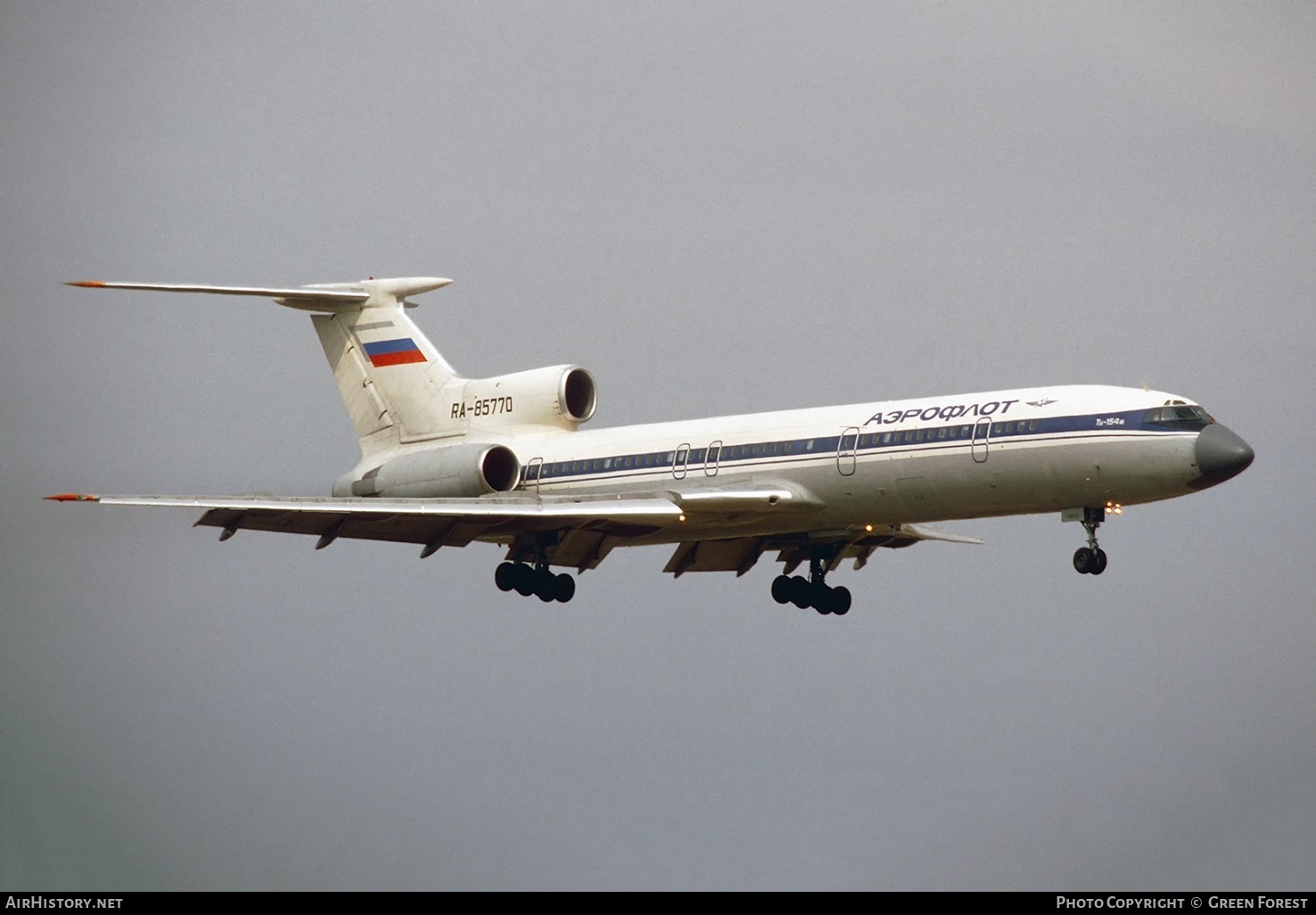 Aircraft Photo of RA-85770 | Tupolev Tu-154M | Aeroflot | AirHistory.net #412055