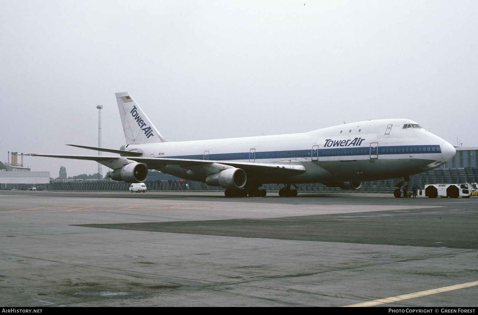 Aircraft Photo of N731PA | Boeing 747-121 | Tower Air | AirHistory.net #412057
