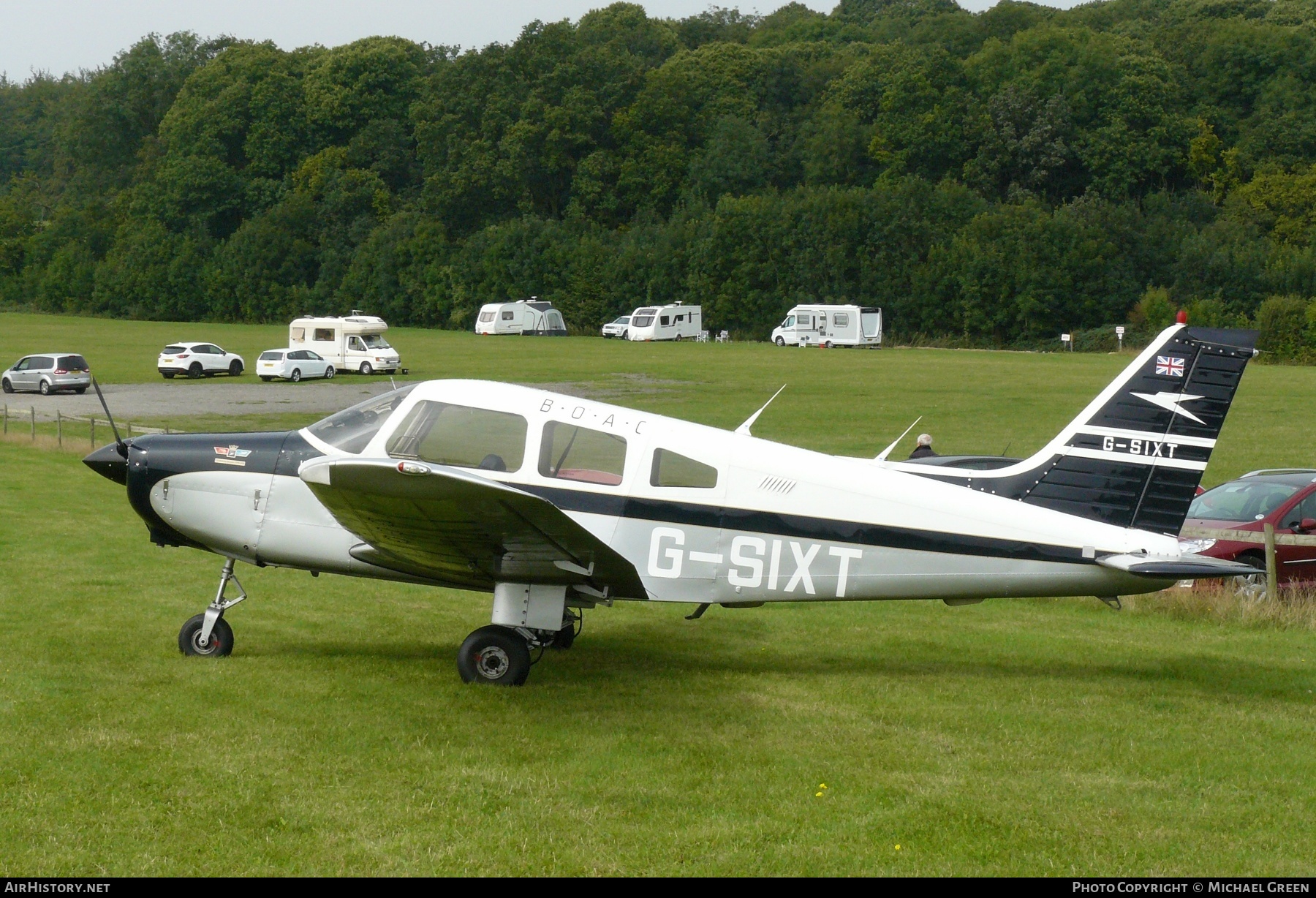Aircraft Photo of G-SIXT | Piper PA-28-161 Warrior II | BOAC - British Overseas Airways Corporation | AirHistory.net #412058