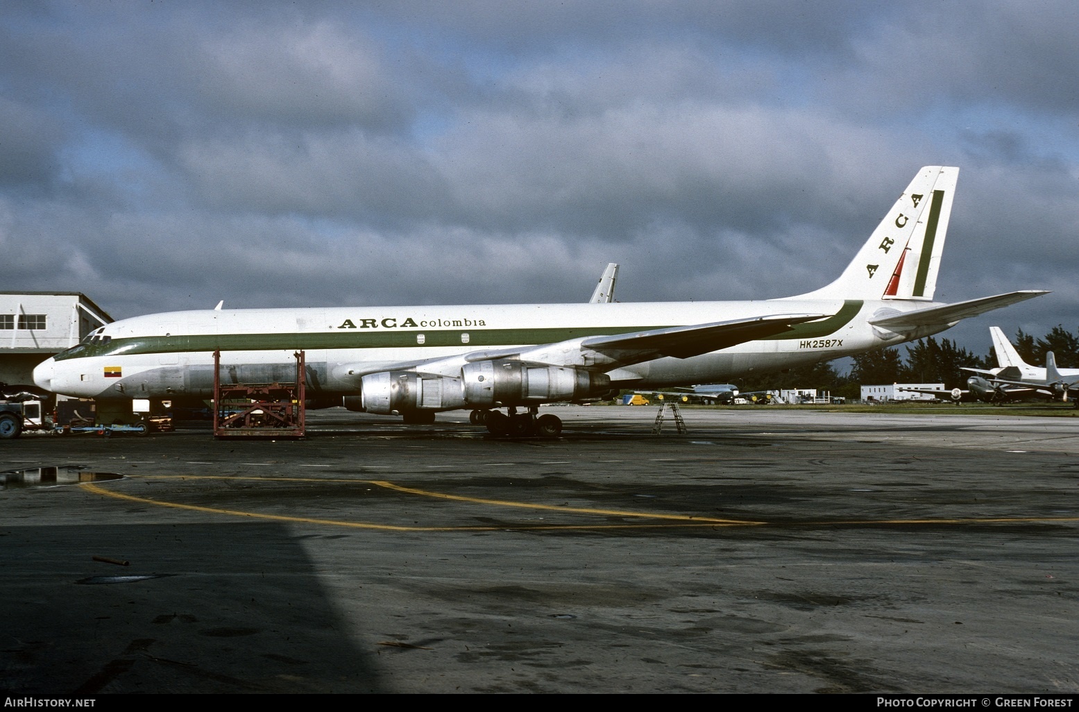 Aircraft Photo of HK-2587X | Douglas DC-8-51(F) | ARCA Colombia | AirHistory.net #412059