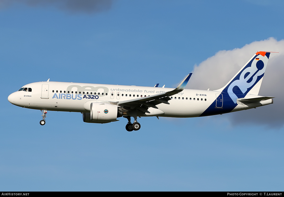 Aircraft Photo of D-AVVA | Airbus A320-271N | Airbus | AirHistory.net #412092