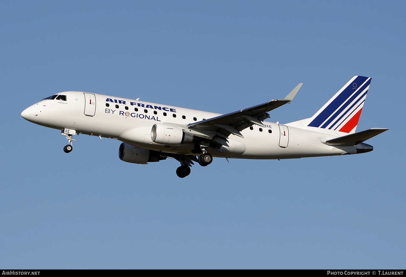 Aircraft Photo of F-HBXE | Embraer 170STD (ERJ-170-100STD) | Air France | AirHistory.net #412093