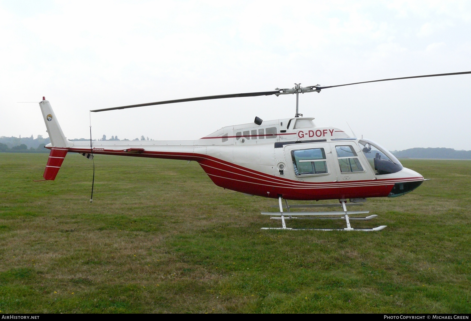 Aircraft Photo of G-DOFY | Bell 206B-2 JetRanger II | AirHistory.net #412104