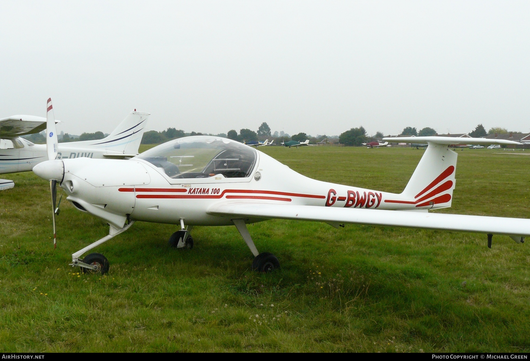 Aircraft Photo of G-BWGY | HOAC DV-20-100 Katana | AirHistory.net #412111