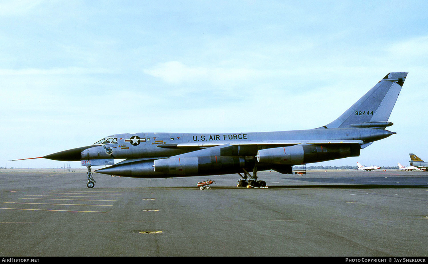 Aircraft Photo of 59-2444 / 92444 | Convair B-58A Hustler | USA - Air Force | AirHistory.net #412114