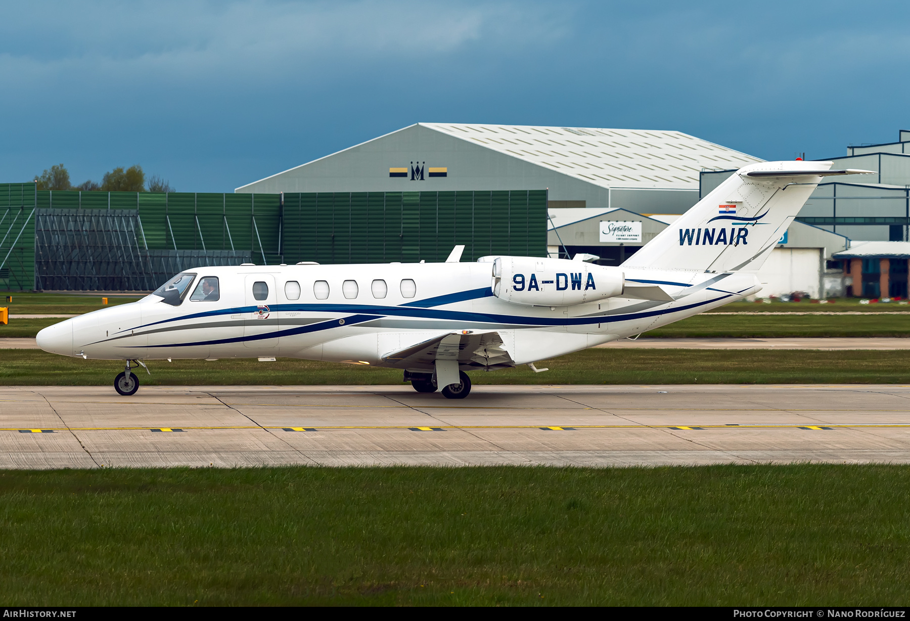 Aircraft Photo of 9A-DWA | Cessna 525A CitationJet CJ2+ | WinAir | AirHistory.net #412135