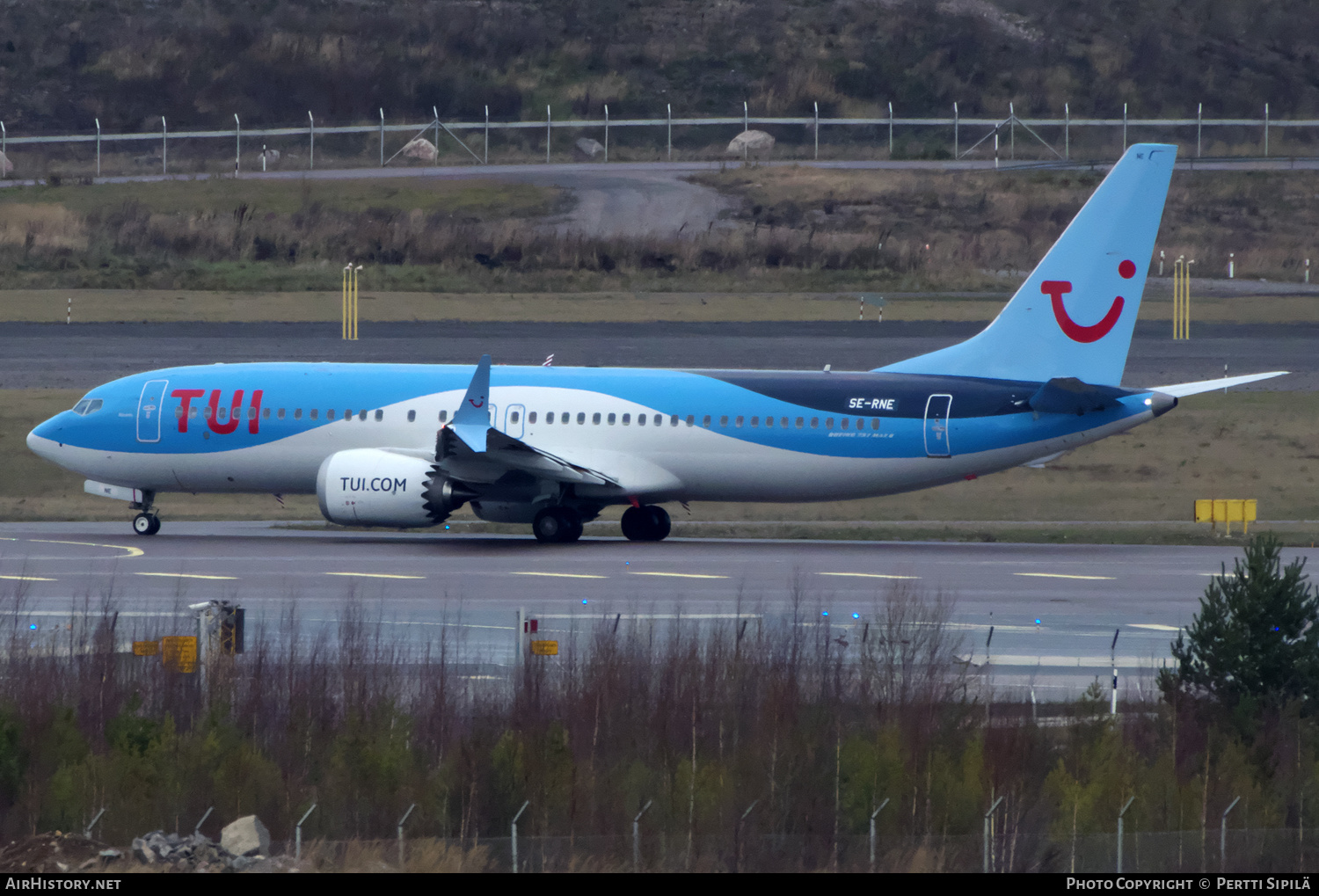 Aircraft Photo of SE-RNE | Boeing 737-8 Max 8 | TUIfly Nordic | AirHistory.net #412148