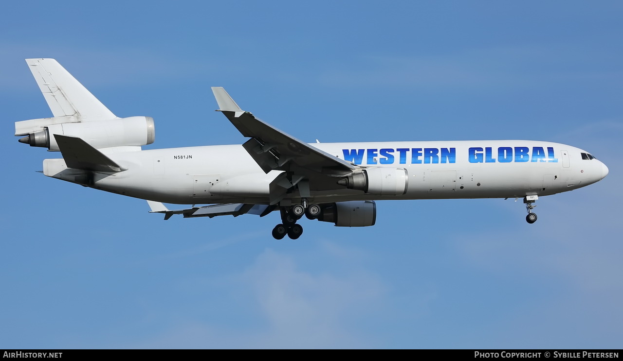 Aircraft Photo of N581JN | McDonnell Douglas MD-11/F | Western Global Airlines - WGA | AirHistory.net #412151