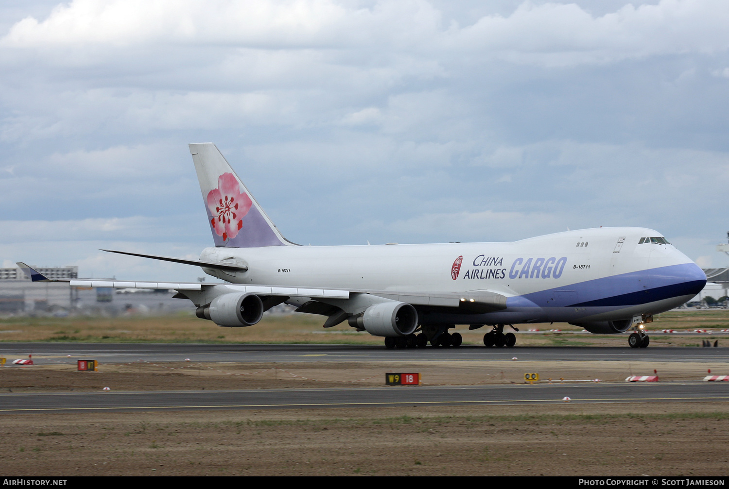 Aircraft Photo of B-18711 | Boeing 747-409F/SCD | China Airlines Cargo | AirHistory.net #412154