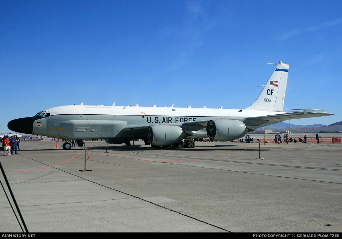 Aircraft Photo of 62-4135 / AF62-135 | Boeing RC-135W | USA - Air Force | AirHistory.net #412187