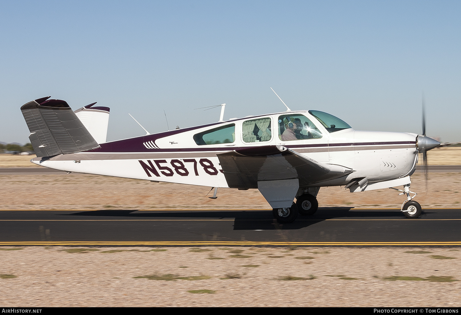 Aircraft Photo of N5878J | Beech S35 Bonanza | AirHistory.net #412203