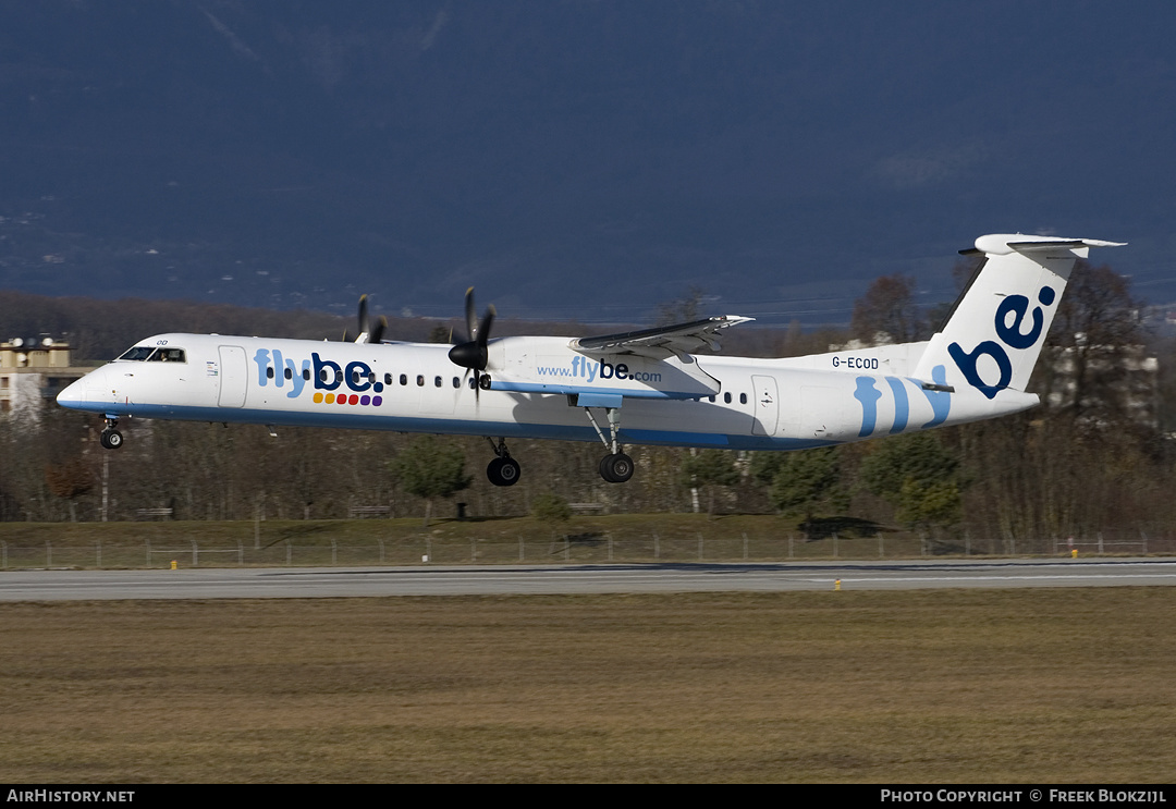 Aircraft Photo of G-ECOD | Bombardier DHC-8-402 Dash 8 | Flybe | AirHistory.net #412205