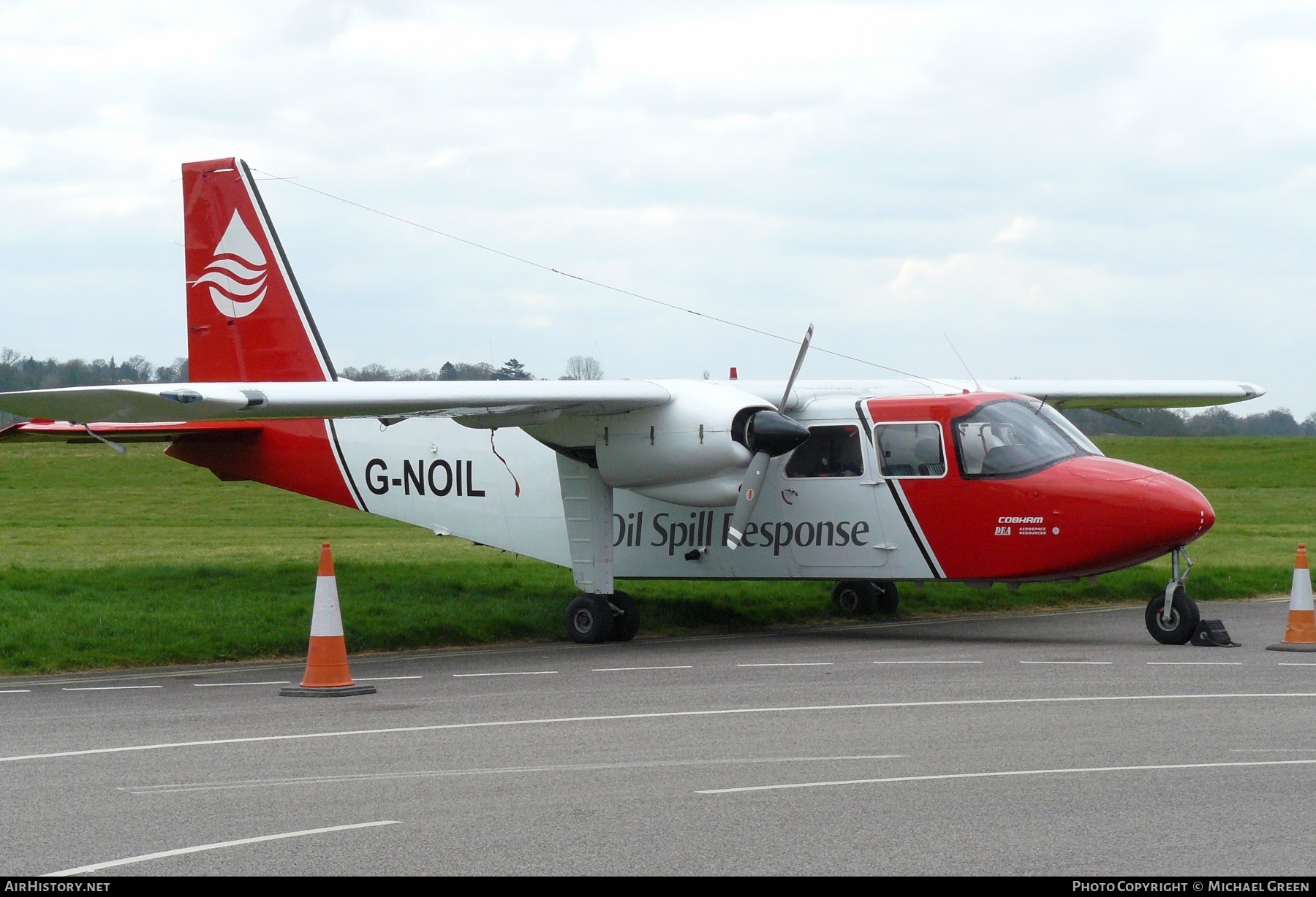 Aircraft Photo of G-NOIL | Britten-Norman BN-2A-26 Islander | Cobham Aviation Services | AirHistory.net #412220