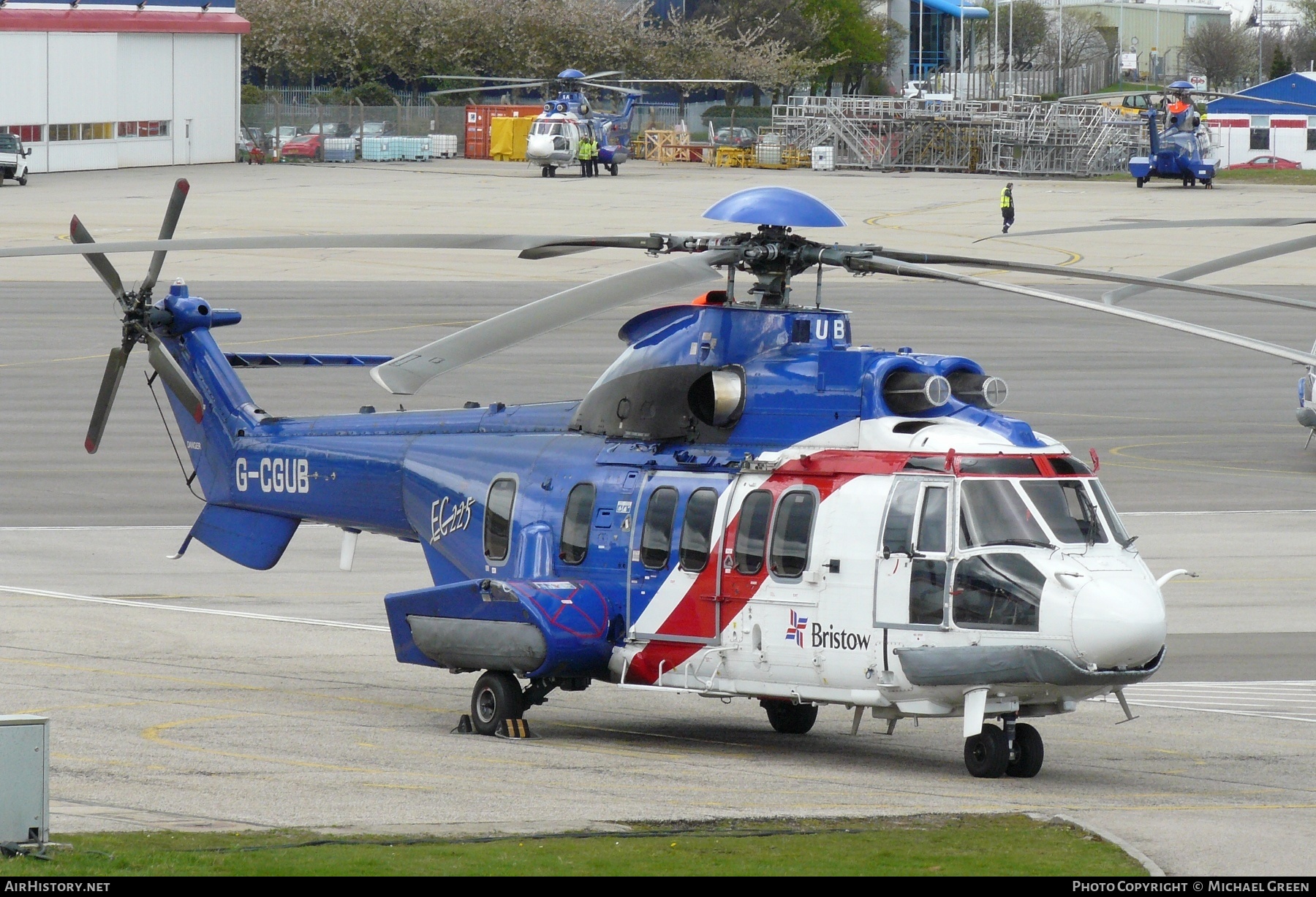 Aircraft Photo of G-CGUB | Eurocopter EC-225LP Super Puma Mk2+ | Bristow Helicopters | AirHistory.net #412228
