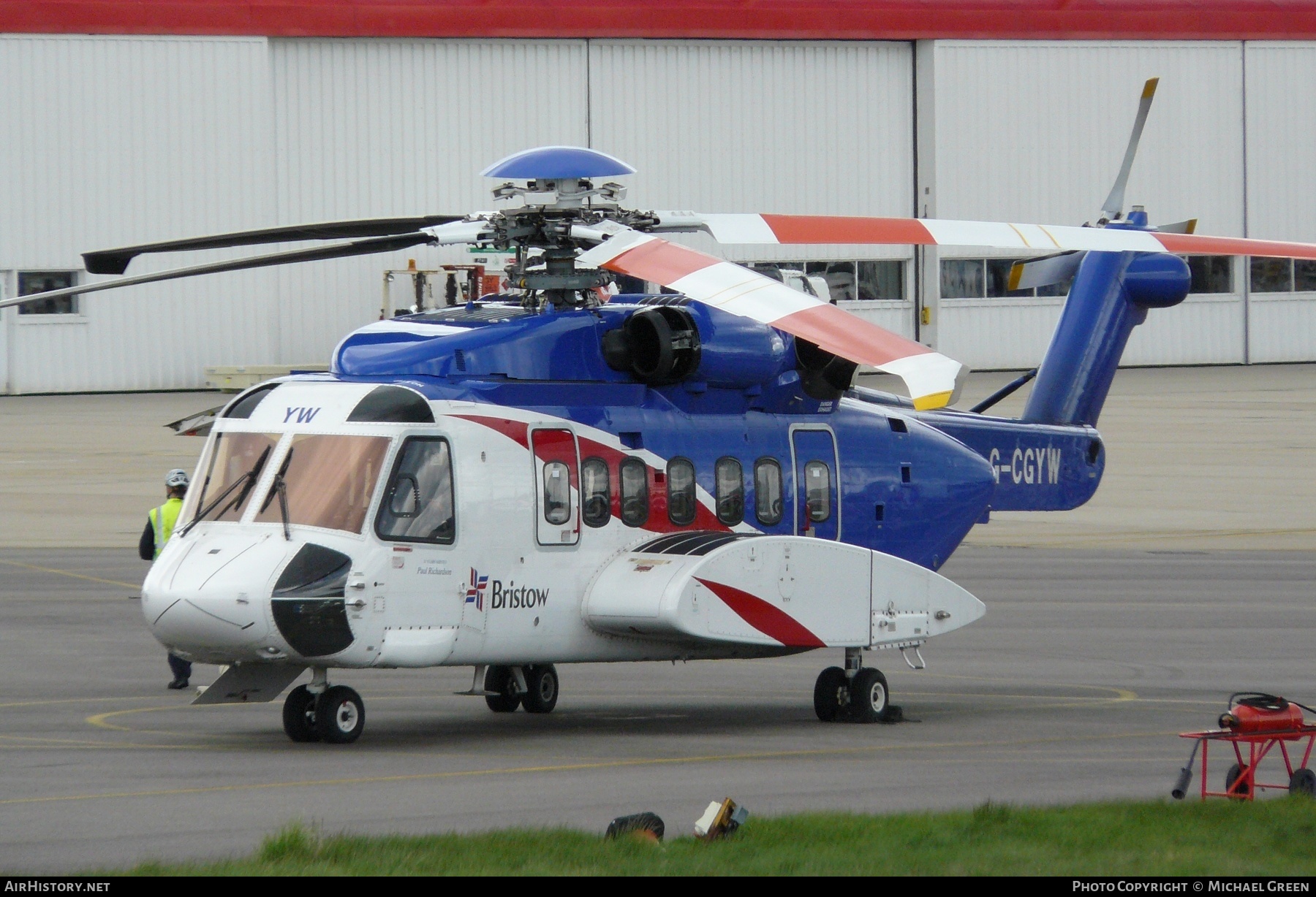 Aircraft Photo of G-CGYW | Sikorsky S-92A | Bristow Helicopters | AirHistory.net #412229