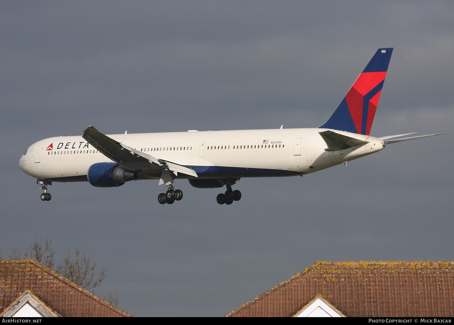 Aircraft Photo of N826MH | Boeing 767-432/ER | Delta Air Lines | AirHistory.net #412241