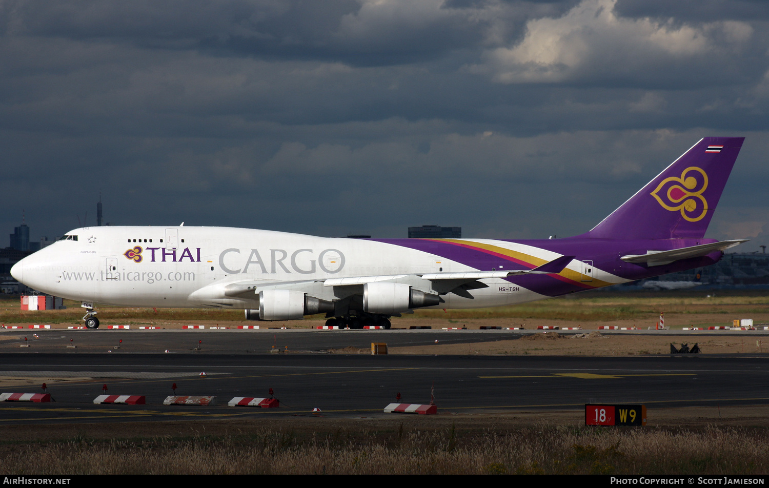 Aircraft Photo of HS-TGH | Boeing 747-4D7(BCF) | Thai Cargo | AirHistory.net #412243