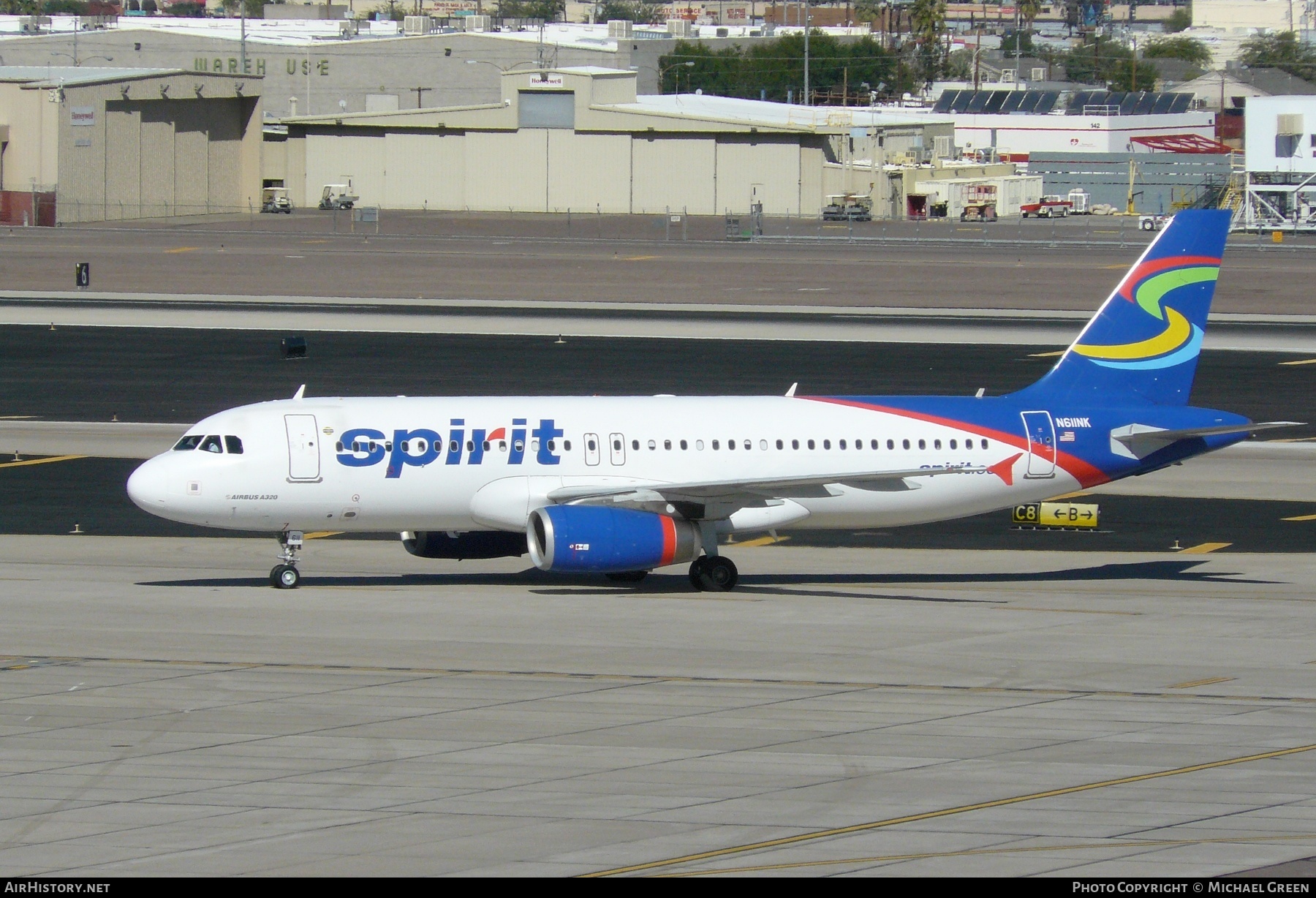Aircraft Photo of N611NK | Airbus A320-232 | Spirit Airlines | AirHistory.net #412246