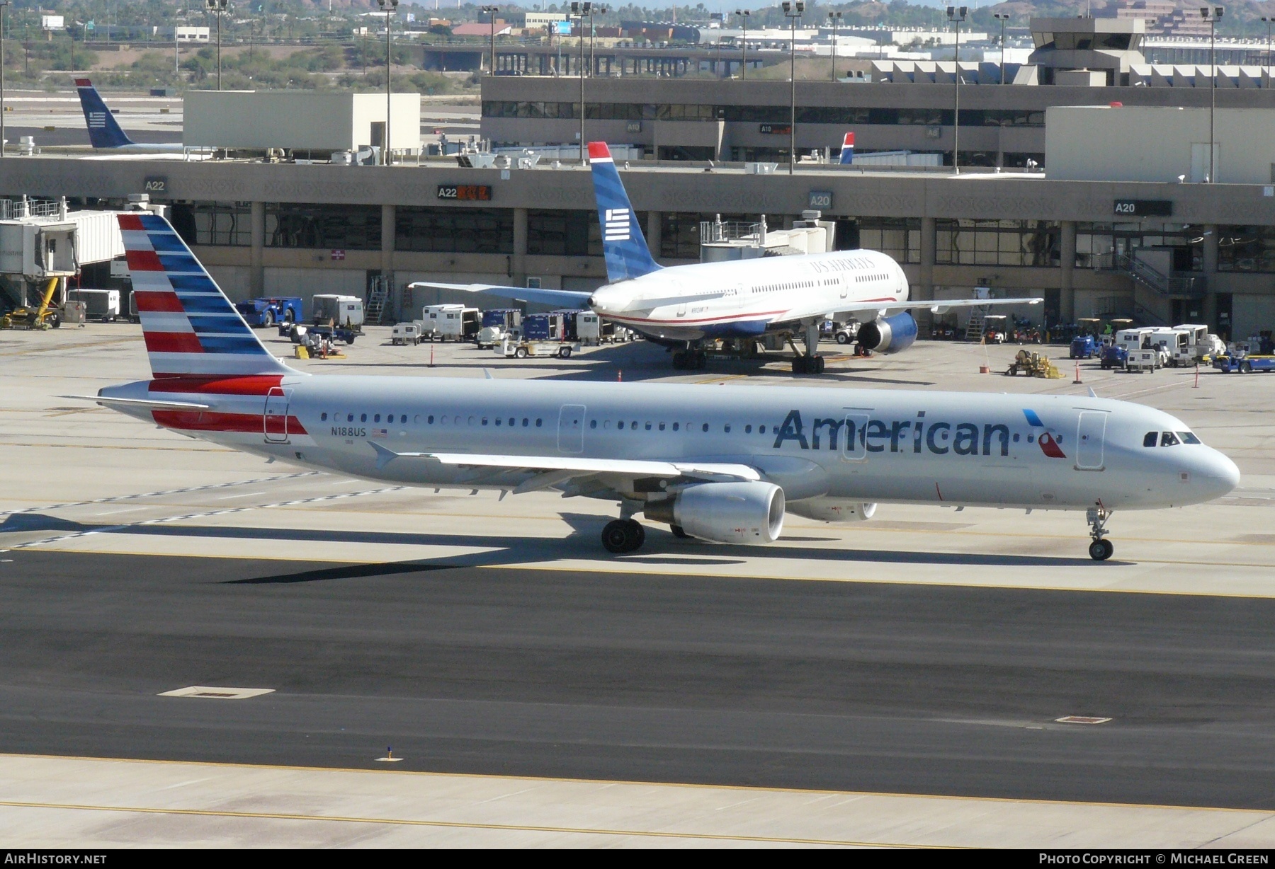 Aircraft Photo of N188US | Airbus A321-211 | American Airlines | AirHistory.net #412257